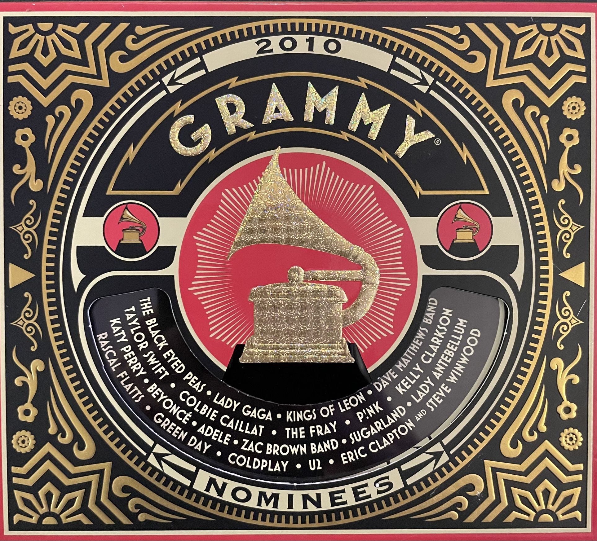 2010 GRAMMY NOMINEES (CD-2010) Taylor Swift-Katy Perry-BEYONCÉ-GREEN DAY!