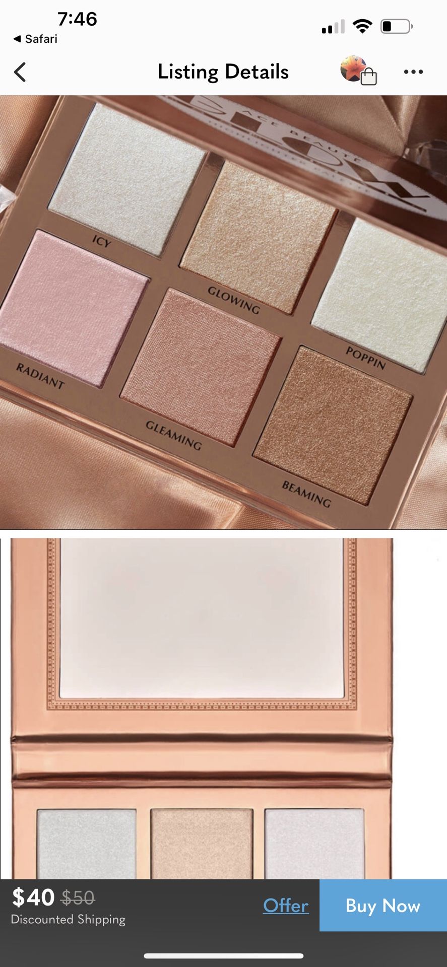 Ace Beautē Glow Essentials Highlighter Palette