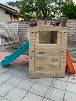 Climber and slide