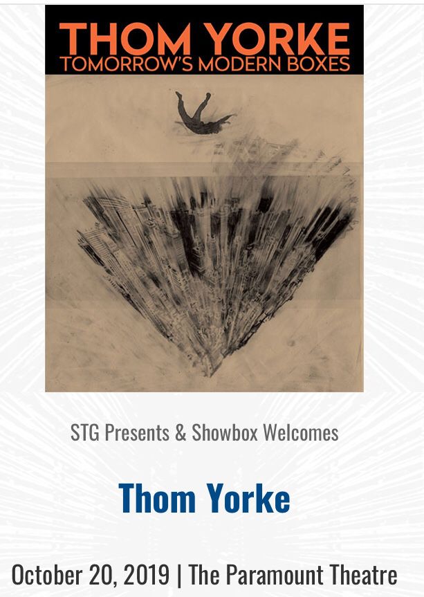 Thom Yorke @ Paramount (2 tickets)