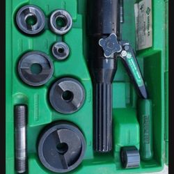 Greenlee Hydraulic Knock Out Set 