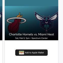 Hornets Against The Heat - Lower Level section 102 