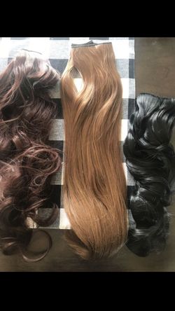 3- hair extensions