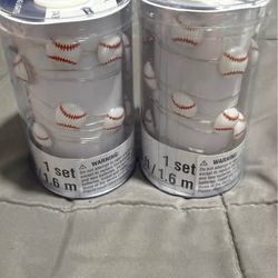 Celebrate It Baseball LED String Lights. (2x$20)