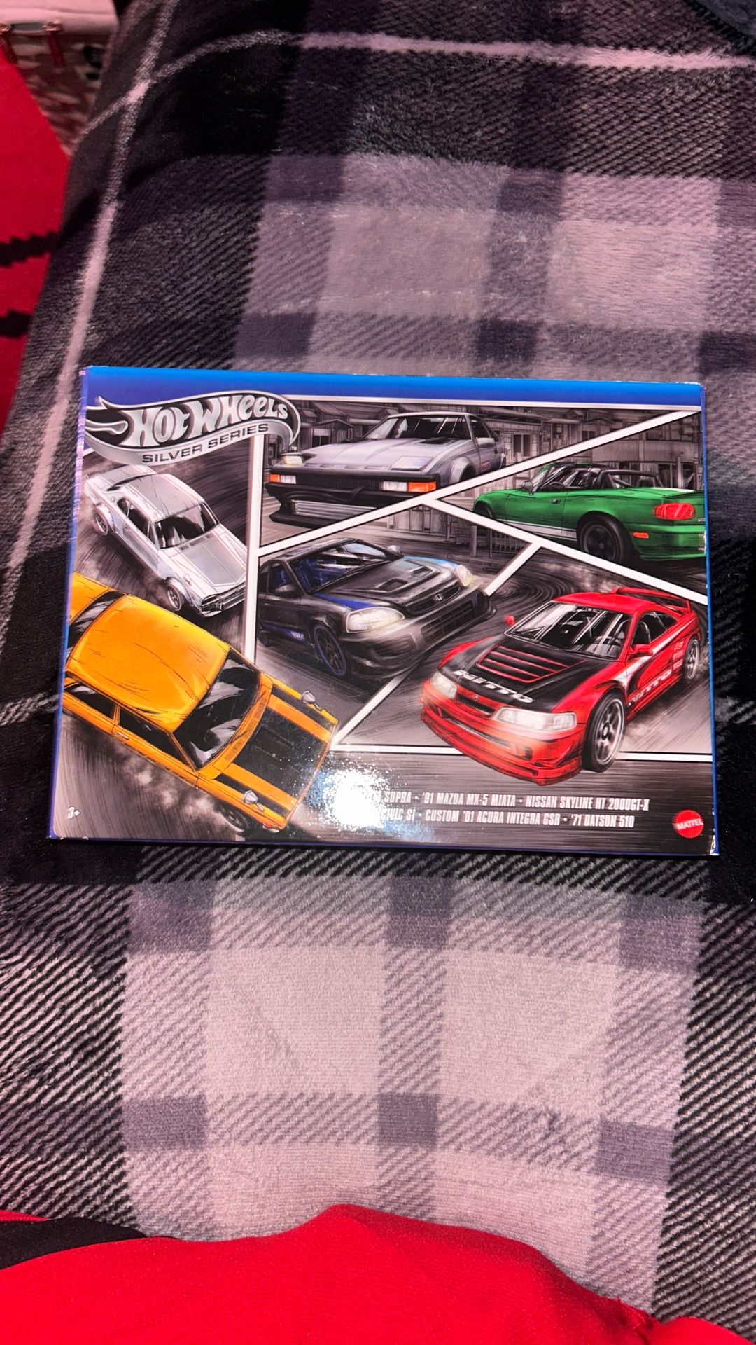 Hot Wheels Silver Series 6 Car Set