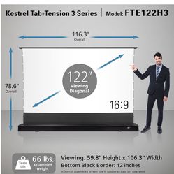 Motorized Rising And Retracting Projector Screen