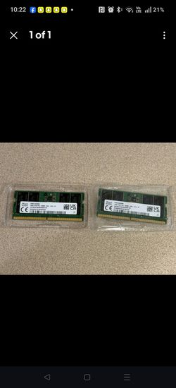 32 GB of SK Hynix DDR5 5600MT SODIMM (262-pin)
