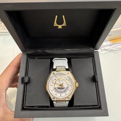 Bulova Precisionist 98J119 – 174 Diamonds – 0.83ct – Like New – $2,400