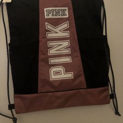 Pink & Black Backpack