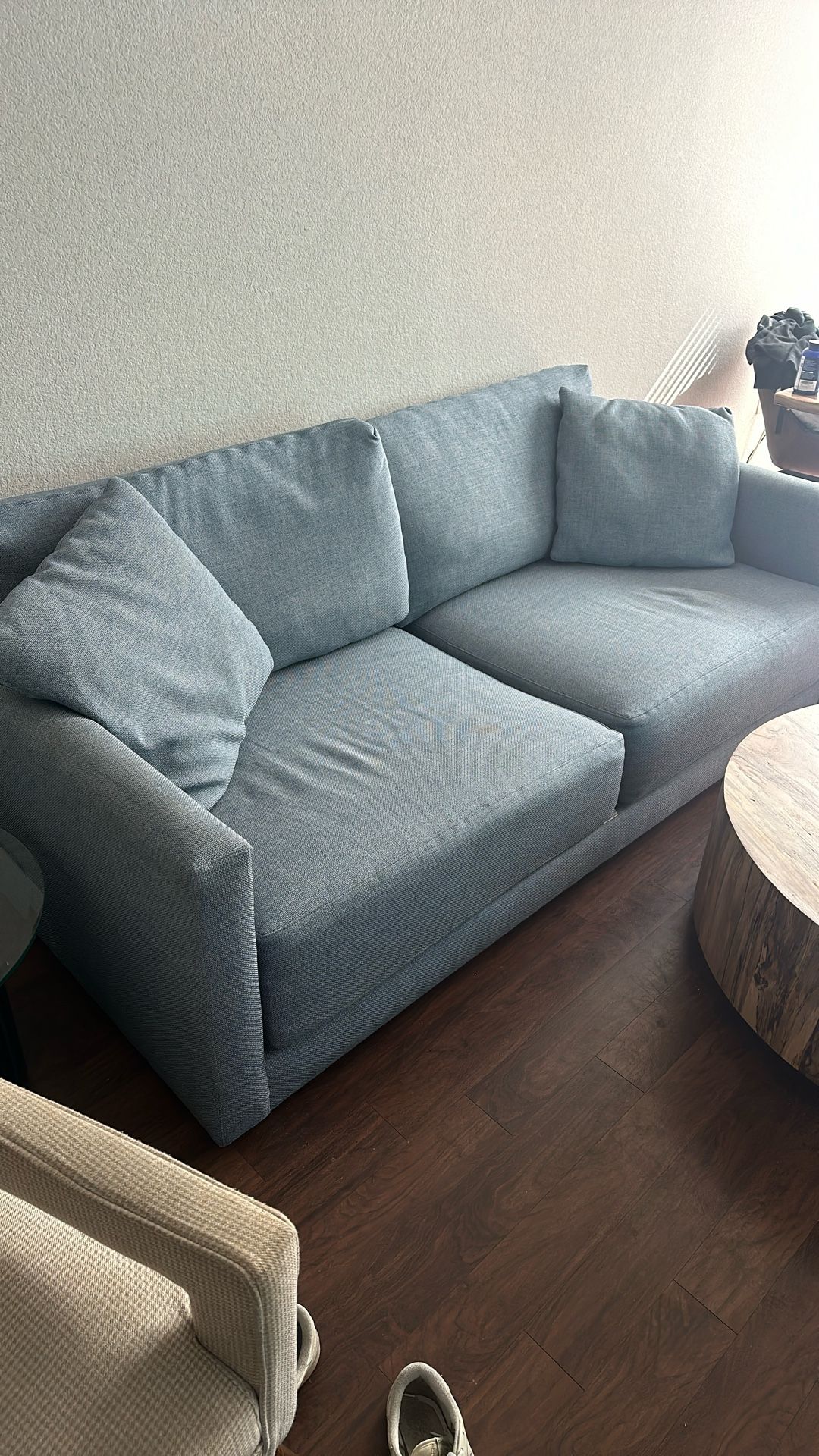 Crate & Barrel Gather Deep Sofa 88″