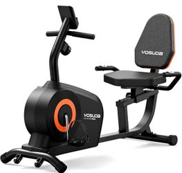 Bikes with Adjustable Seat, 350LB Capacity, 16-level Resistance, LCD Monitor