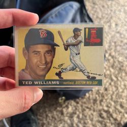 Ted Williams baseball card topps 2
