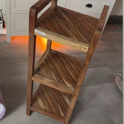 Wooden Corner Shelf 