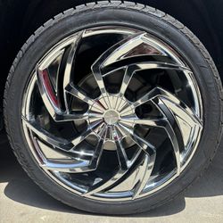 24in Prive Lux Rims(only)