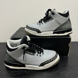Jordan 3 wolf grey (gs)
