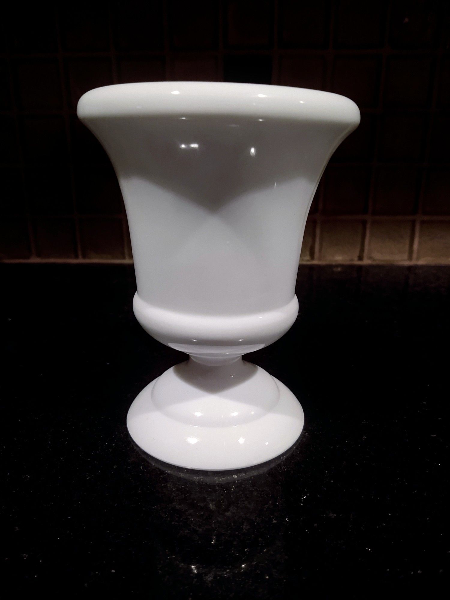 Vintage Milk Glass Vase