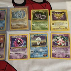 First Edition,fossils,holos,Xy Evolution Pokemon Cards.