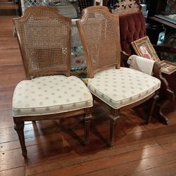 CANE BACK CHAIRS