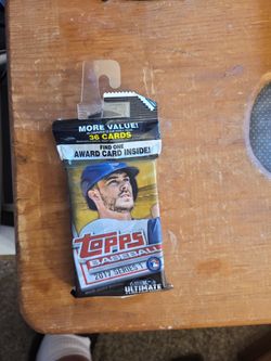Sealed 2017 Topps Baseball Series 1 Value Pack (36 Cards) – Kris Bryant Cover