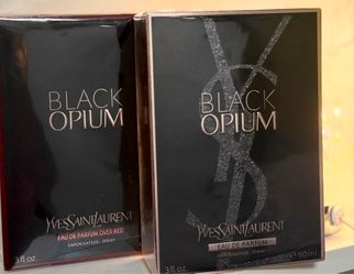 Yves Saint Laurent Black Opium Eau de Parfum and  Over Red 90ml