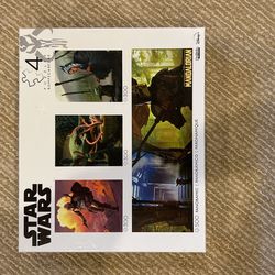 Almost New 4 Star Wars Mandalorian Puzzles