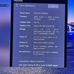 PC XFX-580