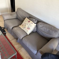 IKEA Couch With Pillows