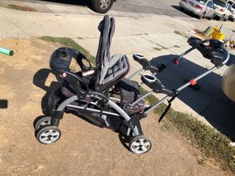 Sit and stand stroller