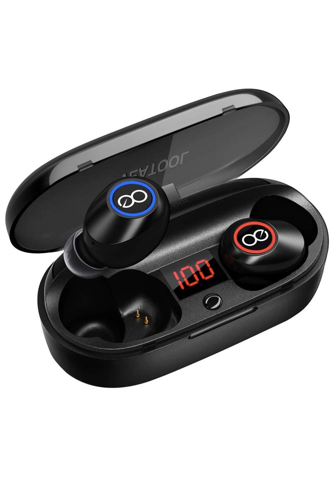 Wireless Ear Buds Wireless Headphones Bluetooth 5.0 Waterproof Earbuds Built-in Mic with 500mAh Charging Case