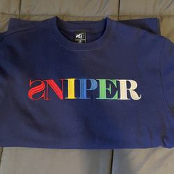 Sniper Gang LG Blue Sweatshirt 