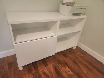 White cabinet