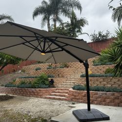 colorful patio table umbrella Custom (4-Panel) Denim Blue Crank & Size:OS (3y+) rib sturdy frame personalization-shop-style-backpacks