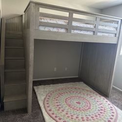 Full size loft bed POTTERY BARN