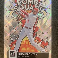 Shohei Ohtani 2022 Bomb Squad Diamond Parallel 
