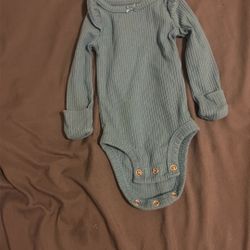Carters - Blue Patterned bodysuit For Newborns