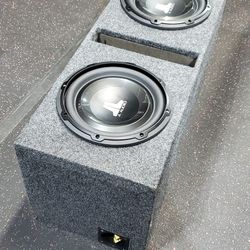 JL AUDIO 10W1v3-4  Subwoofers With Box