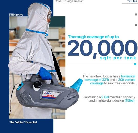 AlphaWorks Fogger Machine ULV Sprayer
