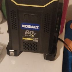 KoboltCharger And 80 volt Battery 