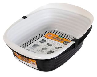New Litter Box for cats with Microban, Made in USA