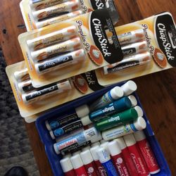 Lip Balm Various Brands & Flavors $1 Each Or 6 For $5 Or 75 For $55