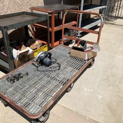 Metal Rolling Cart