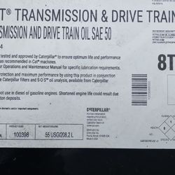 55 Gal.drum Of Transmission Fluid  Cat