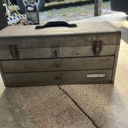 Vintage Craftsman  Tool Box 