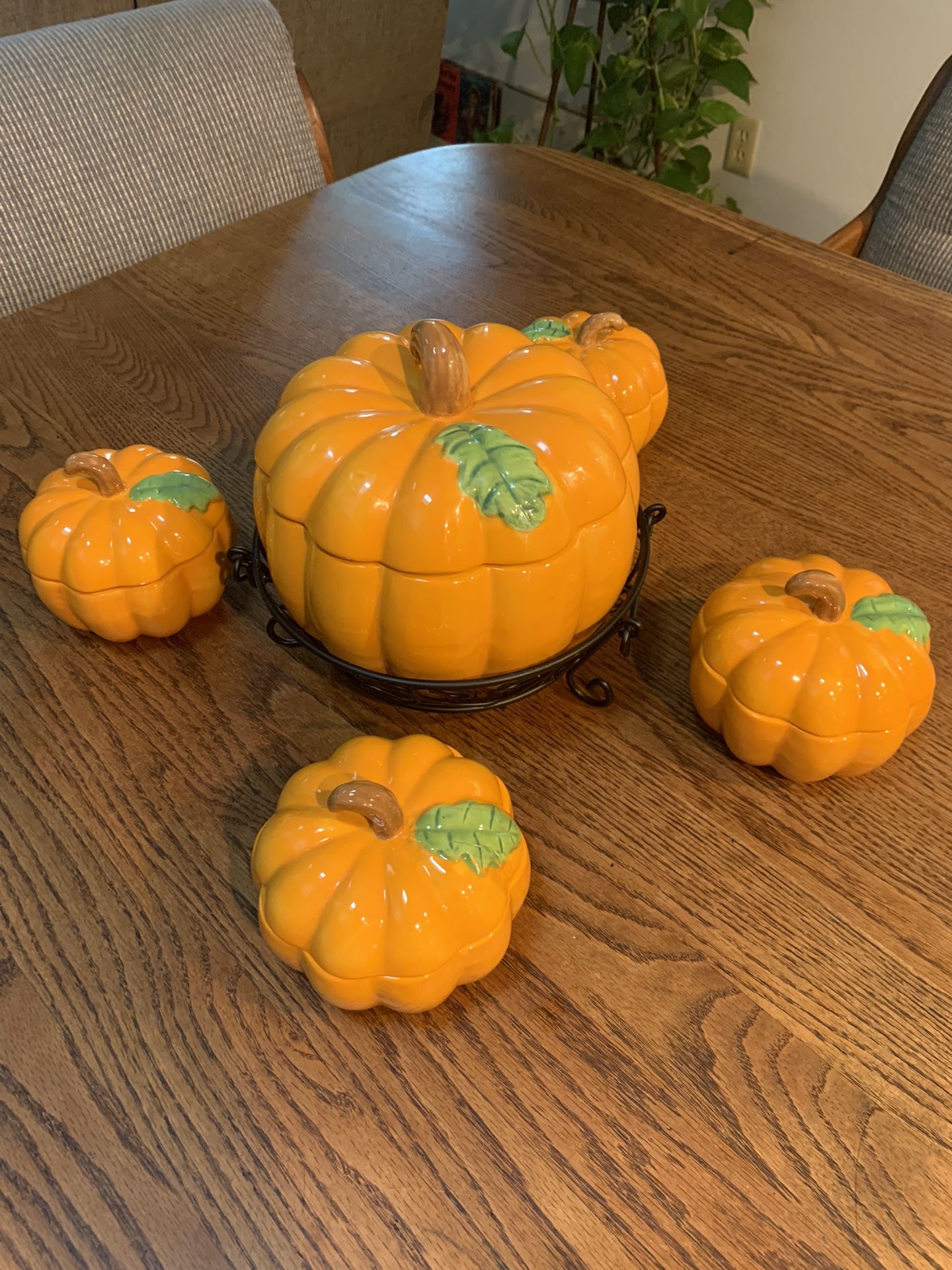 Pumpkin Serving Bowls