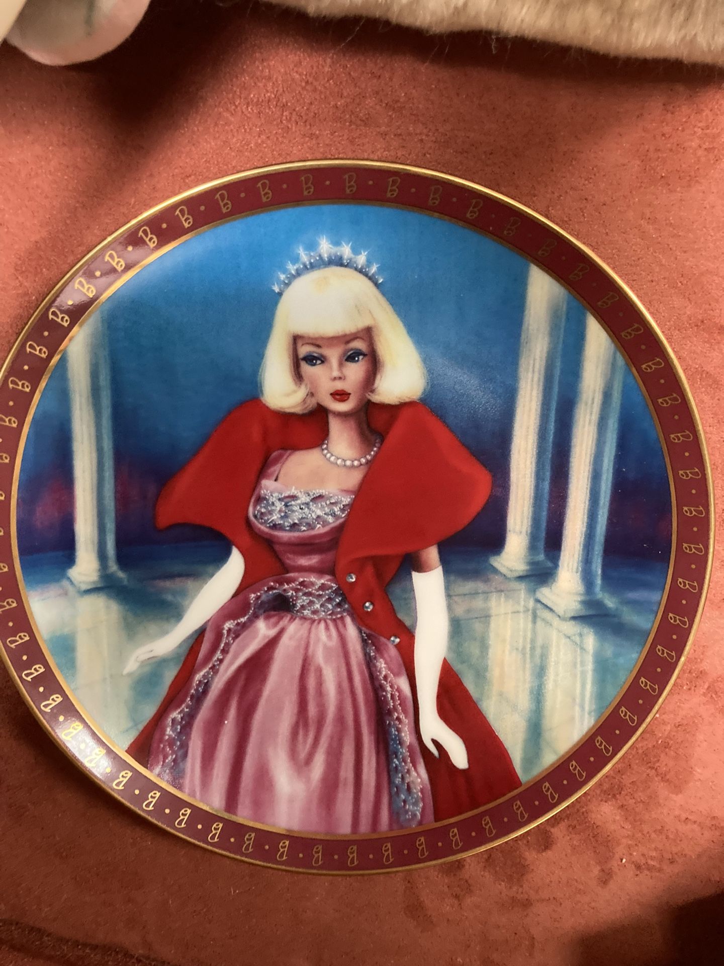 Danberry mint high fashion Barbie Limited addition collectors plates