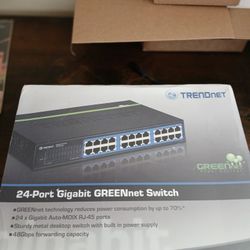 TRENDnet TEG-S24Dg GREENnet 24-Port Gigabit External Switch