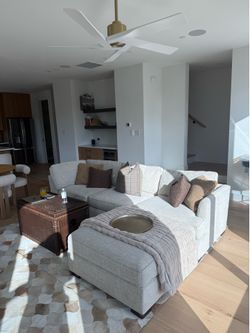Couch - 111x80in from Macys with Ottoman