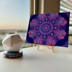 Blossom in dusk💜🩷💙