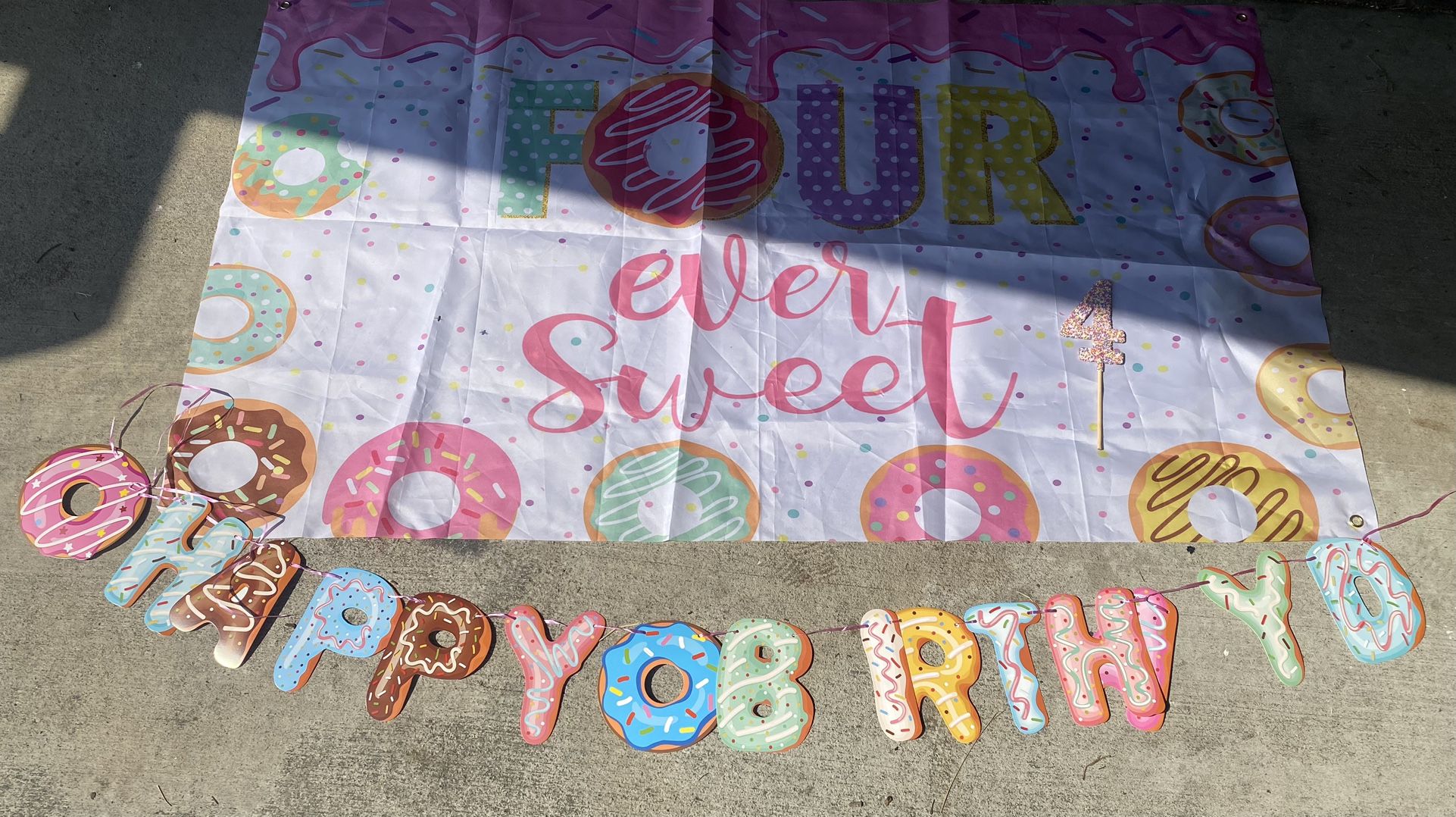 Happy Birthday Banner Plus More