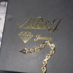 14k Gold Rope Chain  